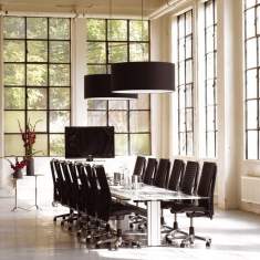 Hag Bürostuhl ergonomischer Bürodrehstuhl schwarz Büro Drehstuhl Flokk HAG Excelence