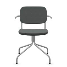 Konferenzstuhl grey Konferenzstühle mit Armlehnen Büro Profim Normo