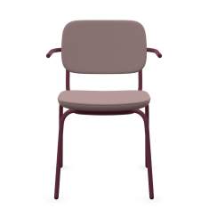 Besucherstuhl Pink Besucherstühle Konferenzstuhl stapelbar Konferenzstühle mit Armlehnen Profim Normo