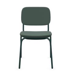 Besucherstuhl Dusty green Besucherstühle Konferenzstuhl stapelbar Konferenzstühle ohne Armlehnen Profim Normo