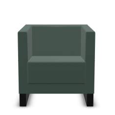 Clubsessel Dusty green Loungemöbel Büro Loungesessel Design profim Vancouver Lite - Sessel
