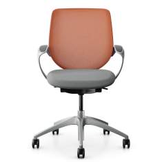 Bürostuhl Terracotta Büro Drehstuhl mit Netzgewebe Drehstühle Flokk Giroflex 313