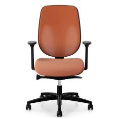 Drehstuhl terracotta Bürodrehstuhl Design Bürostühle Netzgewebe Giroflex 353 Drehstuhl