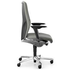 Bürostuhl grau Büro Drehstühle 24h-Drehstuhl Flokk giroflex 64 24/7