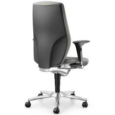 Bürostuhl grau Büro Drehstühle 24h-Drehstuhl Flokk giroflex 64 24/7