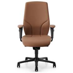 Chefsessel cognac Bürodrehstuhl Armlehne höhenverstellbar Drehstuhl Büro  Giroflex, giroflex 64 Chefsessel