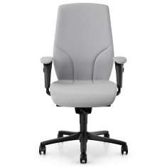 Chefsessel grau Bürodrehstuhl Armlehne höhenverstellbar Drehstuhl Büro  Giroflex, giroflex 64 Chefsessel
