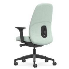 Büro Drehstuhl mit Armlehnen Bürostuhl Stoff türkis Bürodrehstuhl kaufen Drehstühle Interstuhl HEJis3