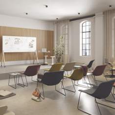 Loungesessel Sessel Konferenzsessel Drehstuhl Drehsessel Lounge Home Office Sessel Interstuhl CHECKis3