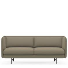 Loungesofa dunkel Sofa Lounge Softseating Interstuhl QOMFORTis1