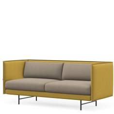 Loungesofa dunkel gelb Sofa Lounge Softseating Interstuhl QOMFORTis1