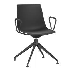 Drehstuhl schwarz Drehstühle Büro Konferenzstuhl Konferenzstühle Interstuhl SHUFFLEis1
