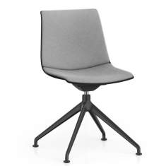 Drehstuhl grau Drehstühle Büro Konferenzstuhl Konferenzstühle Interstuhl SHUFFLEis1