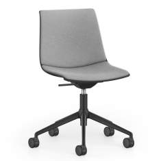 Drehstuhl grau Drehstühle Büro Konferenzstuhl drehbar Interstuhl SHUFFLEis1
