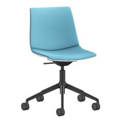 Drehstuhl türkis Drehstühle Büro Konferenzstuhl drehbar Interstuhl SHUFFLEis1