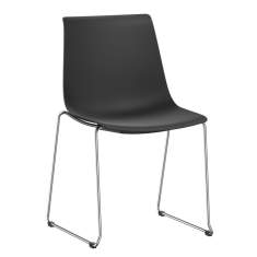 Besucherstuhl schwarz Besucherstühle Konferenzstühle Cafeteria Stuhl Interstuhl SHUFFLEis1