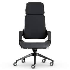 Bürostuhl Aluminium Bürodrehstuhl Büro Drehstuhl schwarz Interstuhl Silver
mit Kopfstütze