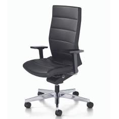 Bürostuhl schwarz Bürodrehstuhl mit Armlehnen Büro Drehstuhl Interstuhl Champ