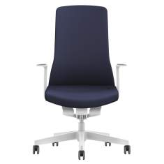 Bürodrehstuhl Interstuhl PURE PU113 mit hoher Rückenlehne für dynamisches Sitzen