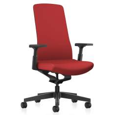 Bürostuhl Interstuhl PURE PU113 mit Armlehnen für komfortables Arbeiten am Schreibtisch