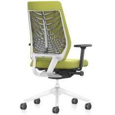 Bürostühle mit Armlehnen Drehstühle Netzgewebe Büro Drehstuhl grün Interstuhl JOYCEis3