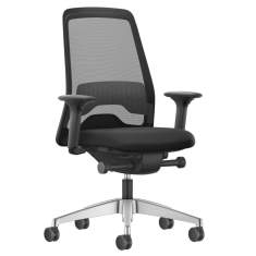 Ergonomischer Bürostuhl mit Netzgewebe Bürostühle schwarz Bürodrehstühle Interstuhl NEW EVERYis1