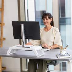 Monitorständer weiss Fellowes Hana™ Series Monitor Ständer