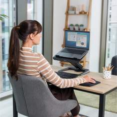 Notebookständer schwarz Fellowes Hana™ LT Laptop Ständer - Schwarz