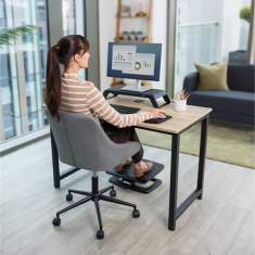 Fuss-Stützen schwarz Fellowes Hana™  LT Fußstütze