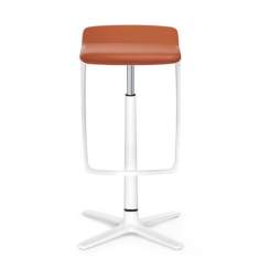 Barstuhl weiss braun Barstühle Interstuhl KINETICis5 Barhocker