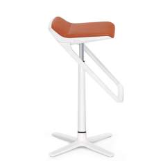 Barstuhl weiss braun Barstühle Interstuhl KINETICis5 Barhocker