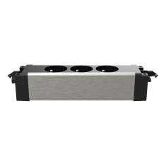Dreifach-Steckdosenleiste Unterbausteckdosen Dataflex Power Powerbar 3x FR/BE - 313