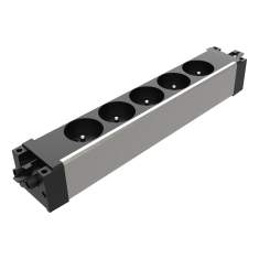 Dreifach-Steckdosenleiste Unterbausteckdosen Dataflex Power Powerbar 5x FR/BE - 513