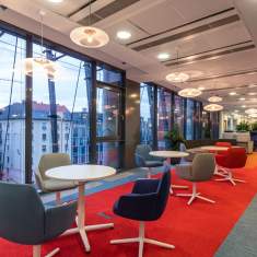 Bürostuhl Lounge Sessel Bürosessel Design HAWORTH Poppy