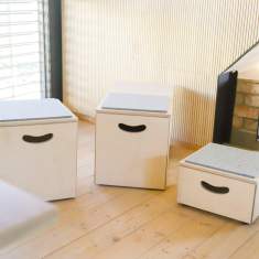 Haworth Tijo Sitzboxen als flexible Lösung für kollaborative Räume