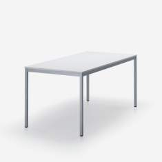 Bürotisch grau Tisch Schreibtisch rechteckig Konferenztisch Zemp QUATTRO MQ30