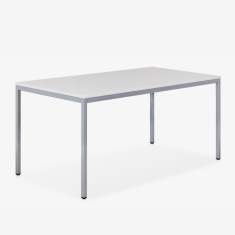 Bürotisch grau Tisch Schreibtisch rechteckig Konferenztisch Zemp QUATTRO ZQ30