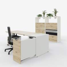 ZEMP MIZO Arbeitsplatz mit Raumtrenner