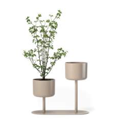 Pflanzen-Raumteiler beige Pflanzbehälter Skandiform Allé Mini