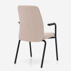 Konferenzstuhl beige Konferenzstühle mit Armlehnen Besucherstuhl Büro Besucherstühle Nowy Styl Flesco