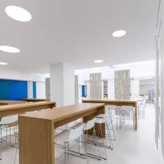 Deckenleuchten LED Deckenlampe Design Bürolampe Decke Rund XAL Combo