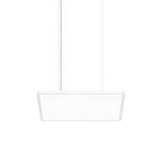 Pendelleuchten weiss Design Pendelleuchte modern Bürolampe quadratisch LED XAL Task square