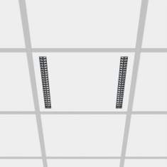 Quadratische Einlege-Leuchte Deckenleuchte XAL Into