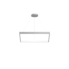 Pendelleuchten Design Pendelleuchte modern Bürolampe quadrat grau XAL Ino