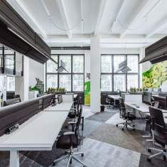 Akustische Pendelleuchten Design Pendelleuchte modern Bürolampe schwarz XAL Akustik Muse Double Light