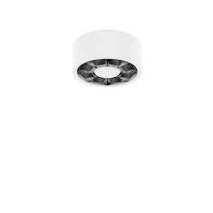 Zylindrische Deckenanbauleuchte weiss Deckenleuchten LED XAL MITA circle 160