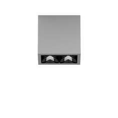 Deckenleuchten LED Deckenlampe Design Bürolampe Decke grau XAL Unico L2 ceiling