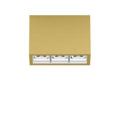 Deckenleuchten LED Deckenlampe Design Bürolampe Decke gold XAL Unico L3 ceiling