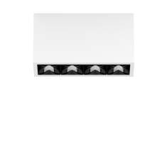 Deckenleuchten LED Deckenlampe Design Bürolampe Decke weiss XAL Unico L4