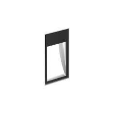 Wandeinbauleuchte schwarz Wandeinbauleuchten Aluminium Xal Unico wall recessed